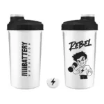 BATTERY REBEL SHAKER WHITE, 700ml