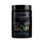 usn qhush pre-workout blue raspberry