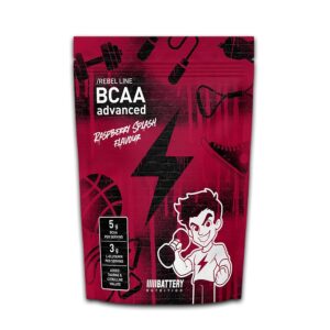 battery rebel bcaa advanced raspberry splash
