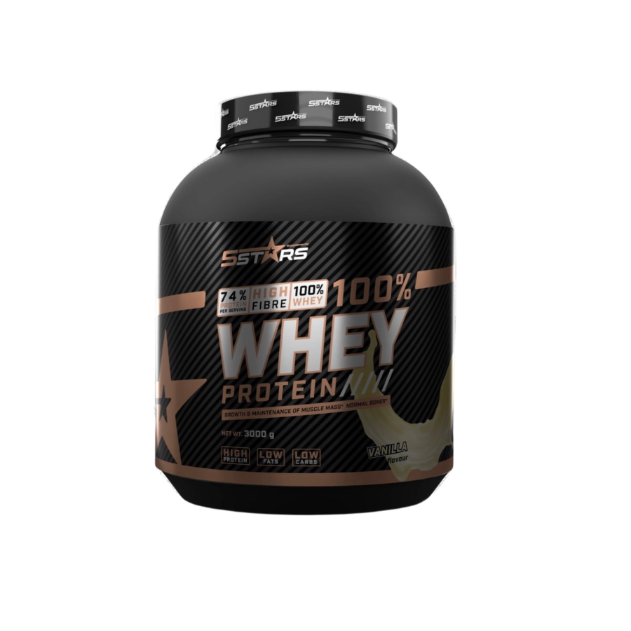 5 stars whey protein vanilla