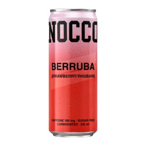 nocco berruba strawberry rhubarb