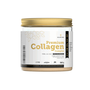 golden tree premium collagen complex 330g wild blueberry
