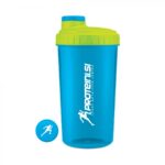 proteini.si shaker neon-blue-yellow