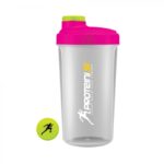 proteini.si shaker transparent pink 700ml