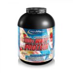 ironmaxx 100% whey protein 2350g white chocolate strawberry