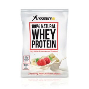proteini.si natural whey protein strawberry white chocolate