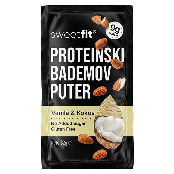 proteinski bademov puter vanila kokos sweetfit proteinski bademov puter vanila i kokos